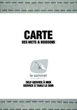 CARTE DES METS & BOISSONS - SELF-SERVICE &Agrave; MIDI SERVICE &Agrave; TABLE LE SOIR - Final ...