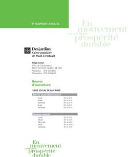 Heures d'ouverture - Desjardins