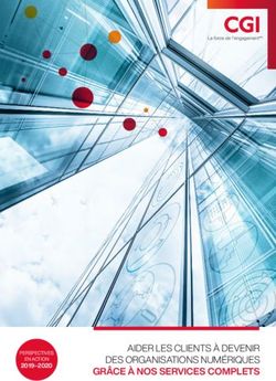 AIDER LES CLIENTS À DEVENIR DES ORGANISATIONS NUMÉRIQUES GRÂCE À NOS SERVICES COMPLETS - PERSPECTIVES EN ACTION - CGI.com