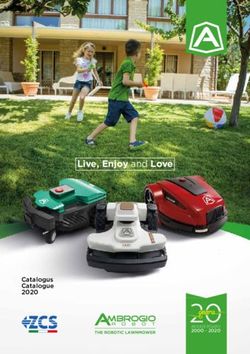 Live, Enjoy and Love - Catalogus Catalogue 2020 - Ambrogio Robot