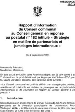 Rapport d'information du Conseil communal au Conseil général en réponse au postulat n 182 intitulé " Stratégie en matière de partenariats et ...