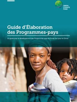 Guide d'&Eacute;laboration des Programmes-pays - Un guide pour le d&eacute;veloppement des Programmes-pays du Fonds Vert pour le Climat - Green Climate ...