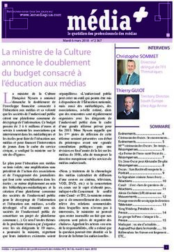 La ministre de la Culture annonce le doublement du budget consacr&eacute; &agrave; l'&eacute;ducation aux m&eacute;dias - m&eacute;dia+