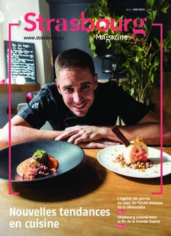 Nouvelles tendances en cuisine - www.strasbourg.eu - L'égalité des genres au coeur du Forum mondial de la démocratie