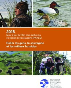 2018 Mise à jour du Plan nord-américain de gestion de la sauvagine (PNAGS)