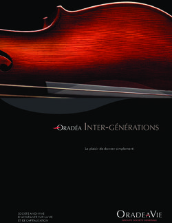 Le plaisir de donner simplement.