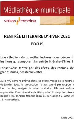 RENTR&Eacute;E LITTERAIRE D'HIVER 2021 - FOCUS