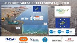 LE PROJET "AGESCIC" ET LE SUBSEA QUIETER - CONFIDENTIAL GROUP POWER AT SEA - Port du futur