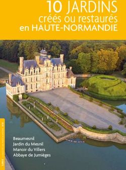 10 JARDINS créés ou restaurés en HAUTE-NORMANDIE - Beaumesnil Jardin du Mesnil Manoir du Villers Abbaye de Jumièges - Comité des Parcs et ...