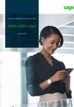 N4DS DSN LÉGAL LIVRET CAMPAGNE SOCIALE 2021 - JANVIER 2021 - SAGE GÉNÉRATION EXPERTS