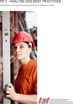 PP 2 - ANALYSE DES BEST PRACTICES - Avant-projet pour le développement d'une nouvelle procédure de qualification pour adultes