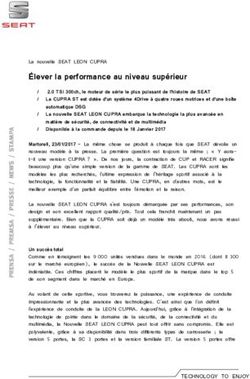 Élever la performance au niveau supérieur - La nouvelle SEAT LEON CUPRA