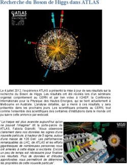 Recherche du Boson de Higgs dans ATLAS