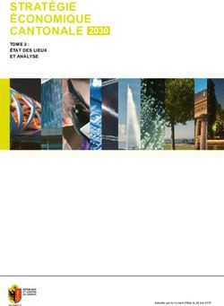 STRATÉGIE ÉCONOMIQUE CANTONALE 2030 - TOME 2 : ÉTAT DES LIEUX ET ANALYSE - Etat de Genève