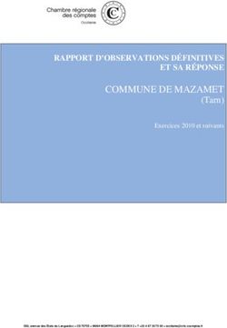 COMMUNE DE MAZAMET (Tarn) - RAPPORT D'OBSERVATIONS DÉFINITIVES ET SA RÉPONSE - Cour des comptes