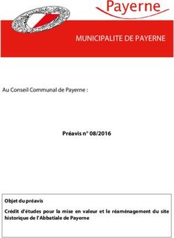 MUNICIPALITE DE PAYERNE - Préavis n 08/2016