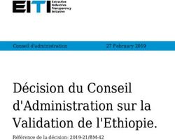 Décision du Conseil d'Administration sur la Validation de l'Ethiopie - Conseil d'administration 27 February 2019