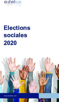 Elections sociales 2020 - Eubelius