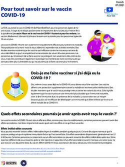 Pour tout savoir sur le vaccin - COVID-19 - Utah.gov