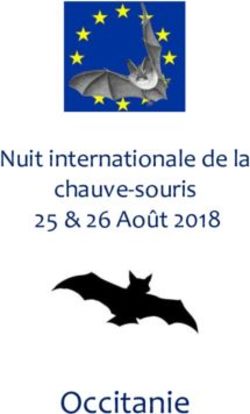 Occitanie - Nuit internationale de la chauve-souris 25 & 26 Ao&ucirc;t 2018