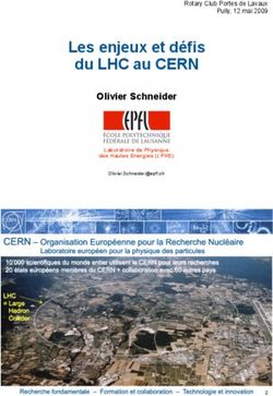 Les enjeux et défis du LHC au CERN - Olivier Schneider