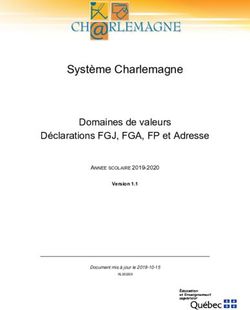 Système Charlemagne Domaines de valeurs Déclarations FGJ, FGA, FP et Adresse - ANNEE SCOLAIRE 2019-2020 - Gouvernement du Québec