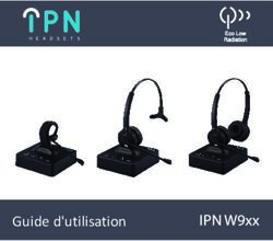 Guide d'utilisation - IPN Headsets