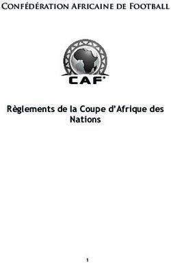 Règlements de la Coupe d'Afrique des Nations - Confédération Africaine de Football - Caf