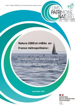 Natura 2000 et mIBAs en France métropolitaine : MNHN