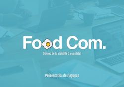 Fo dCom. Pr&eacute;sentation de l'agence - Donnez de la visibilit&eacute; &agrave; vos plats! - Webflow
