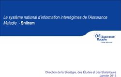 Le système national d'information interrégimes de l'Assurance Maladie - Sniiram - Direction de la Stratégie, des Études et des Statistiques ...
