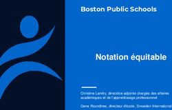 Boston Public Schools - Notation équitable Christine Landry, directrice adjointe chargée des affaires académiques et de l'apprentissage professionnel