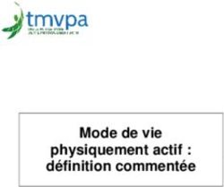 Mode de vie physiquement actif : définition commentée