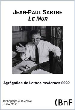 LE MUR JEAN-PAUL SARTRE - AGRÉGATION DE LETTRES MODERNES 2022 - BNF