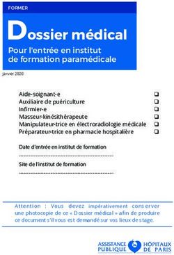 Dossier Médical Pour L'entrée En Institut De Formation Paramédicale ...