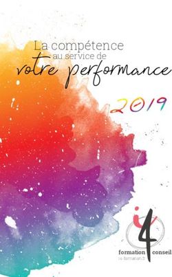 Votre performance La compétence - formation conseil - i4 formation conseil