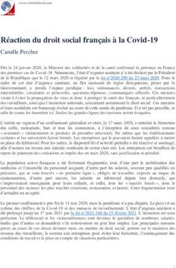 Réaction du droit social français à la Covid-19 - CIELO laboral