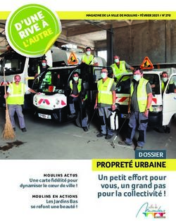PROPRET&Eacute; URBAINE Un petit effort pour vous, un grand pas pour la collectivit&eacute; ! - Ville de Moulins
