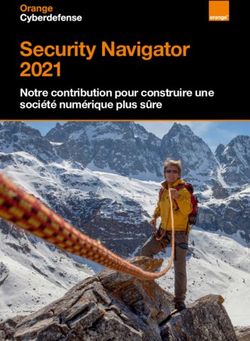 Security Navigator 2021 - Notre contribution pour construire une société numérique plus sûre - Orange Cyberdefense