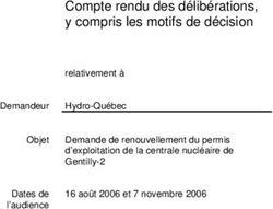 Compte rendu des délibérations, y compris les motifs de décision - relativement à Demandeur Hydro-Québec Objet Demande de renouvellement du permis ...