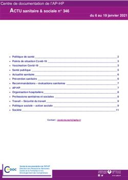 Centre de documentation de l'AP-HP ACTU sanitaire & sociale n 346