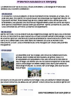 Frankreich Austausch 8./9. Jahrgang