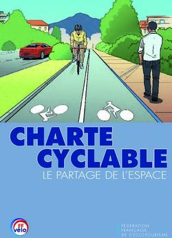 CHARTE - Fédération française de cyclotourisme