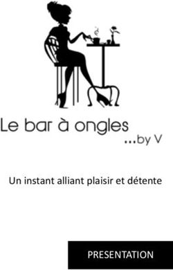 PRESENTATION Un instant alliant plaisir et détente - bars à ongles by V