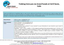 Trekking Entre parc du Grand Paradis et Val D'Aoste, Italie