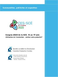 Commandites, publicités et exposition - Congrès 2020 de la SCÉ, 13 au 17 juin Utilisation de l'évaluation : réaliser notre potentiel? - C2020
