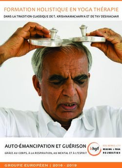FORMATION HOLISTIQUE EN YOGA THÉRAPIE - AUTO-ÉMANCIPATION ET GUÉRISON - DANS LA TRADITION CLASSIQUE DE T. KRISHNAMACHARYA ET DE TKV DESIKACHAR