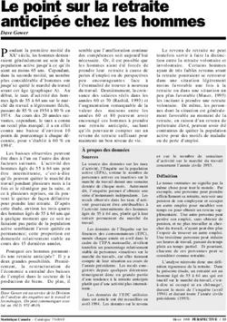 Le point sur la retraite anticipØe chez les hommes