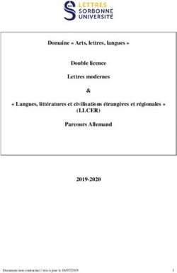 (LLCER) Domaine " Arts, lettres, langues " Double licence Lettres modernes & " Langues, littératures et civilisations étrangères et régionales " ...