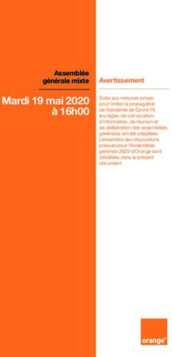 Mardi 19 mai 2020 à 16h00 - Assemblée générale mixte - Aasgo